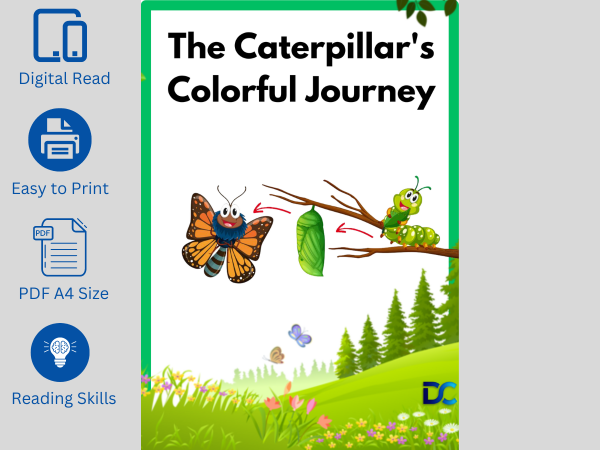 The Caterpillar's Colorful Journey