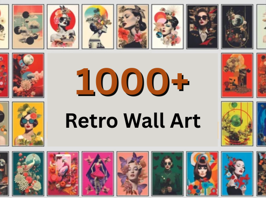 Retro Wall Art by Digicenter