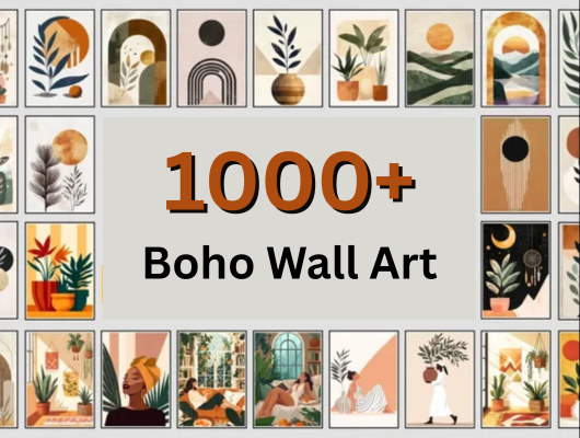 Boho Wall Art Digicenter